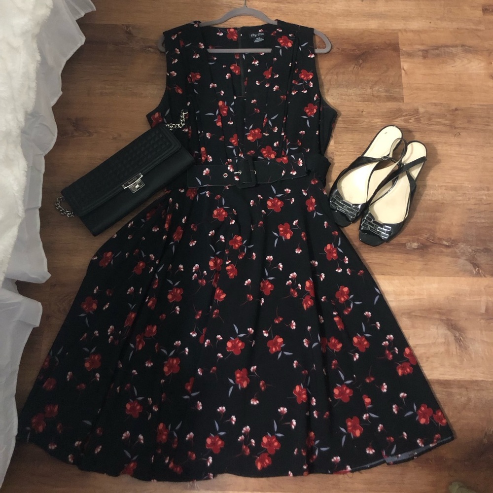 Lyra Belted Dress